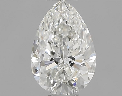 0.45 carat H-VS2 Natūralus Pear Deimantas (1)