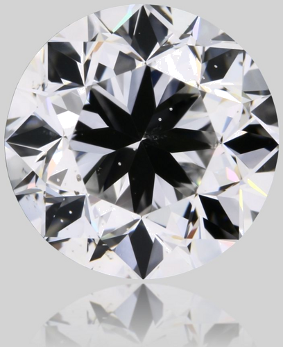 1.0 carat D-SI2 GD cut Natūralus Round Deimantas (1)