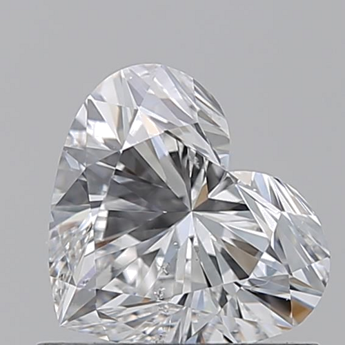 0.81 carat E-SI1 Natūralus Heart Deimantas (1)