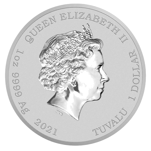 1 oz Simpsoni 2021 Tuvalu sudraba monēta (2)
