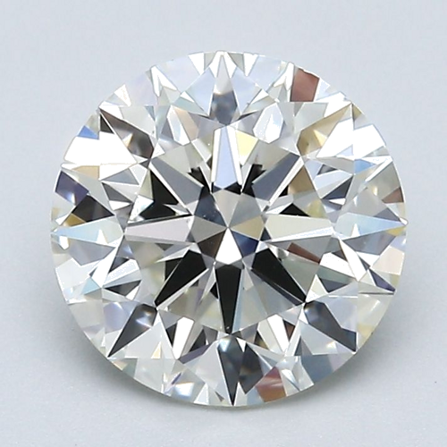 2.01 carat J-VS1 Excellent cut Natūralus Round Deimantas (1)