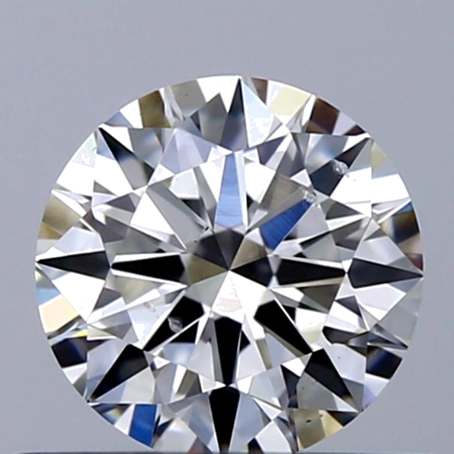 0.5 carat H-SI1 Excellent cut Natūralus Round Deimantas (1)