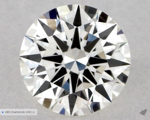 0.3 carat J-VVS1 Excellent cut Natūralus Round Deimantas (1)