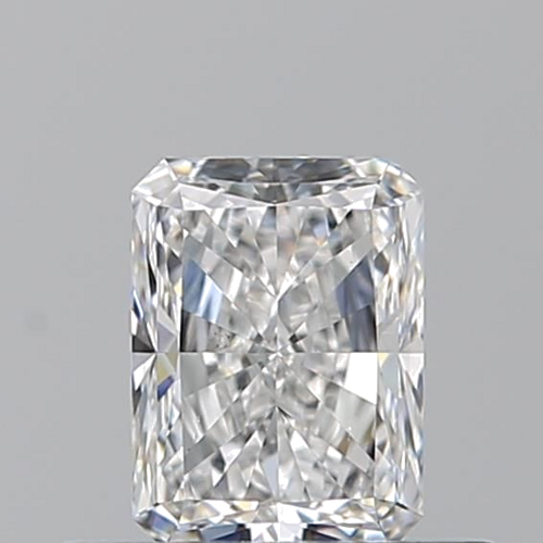 0.5 carat E-SI1 Natūralus Radiant Deimantas (1)