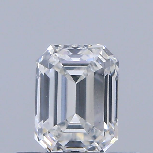 0.4 carat F-SI1 Natūralus Emerald Deimantas (1)