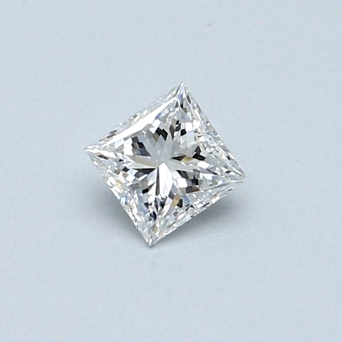 0.3 carat E-VVS2 Natūralus Princess Deimantas (1)