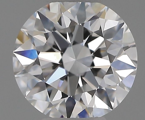 0.63 carat D-VVS1 Excellent cut Natūralus Round Deimantas (1)