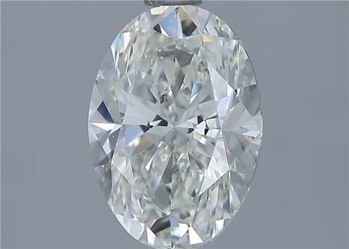 1.52 carat I-SI1 Natūralus Oval Deimantas (1)
