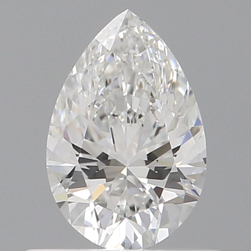 0.51 carat E-IF Natūralus Pear Deimantas (1)