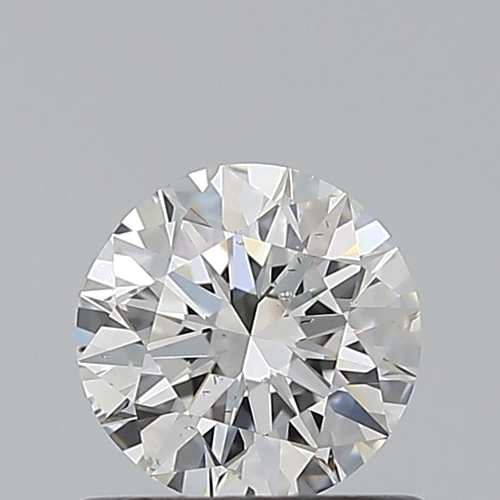 0.6 carat G-SI1 Excellent cut Natūralus Round Deimantas (1)