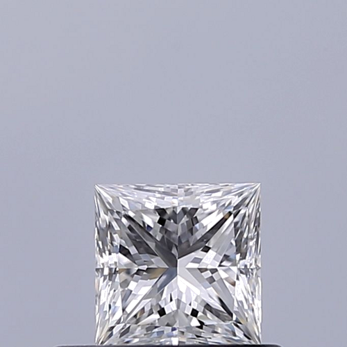 0.42 carat E-VVS1 Natūralus Princess Deimantas (1)