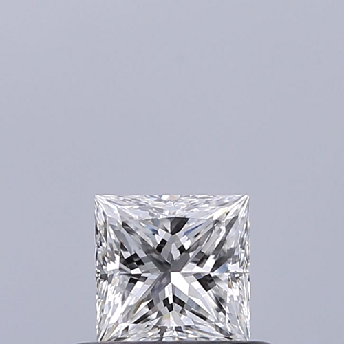 0.41 carat E-IF Natūralus Princess Deimantas (1)