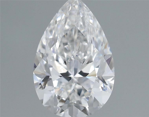 0.5 carat E-VVS1 Natūralus Pear Deimantas (1)