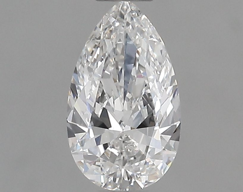 0.49 carat E-VVS2 Natūralus Pear Deimantas (1)