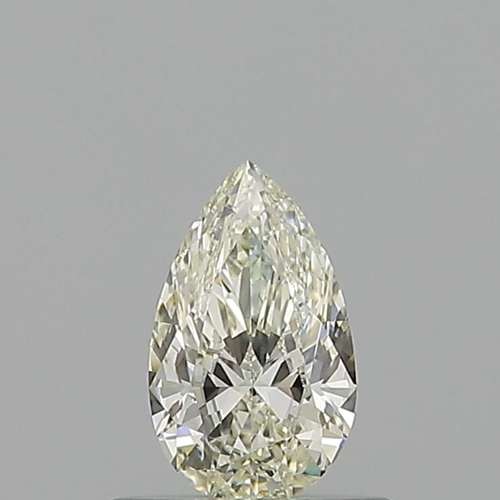 0.5 carat K-VS1 Natūralus Pear Deimantas (1)