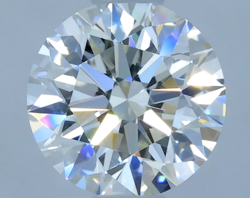 0.5 carat J-VVS2 Excellent cut Natūralus Round Deimantas (1)