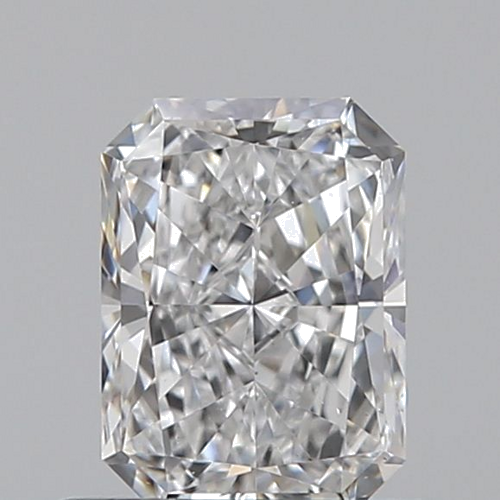 0.6 carat D-VS2 Natūralus Radiant Deimantas (1)