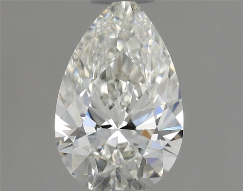 0.4 carat I-VVS2 Natūralus Pear Deimantas (1)