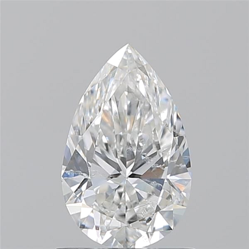 1.01 carat F-SI2 Natūralus Pear Deimantas (1)