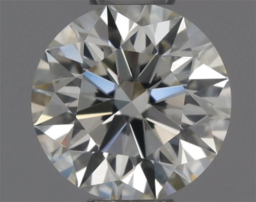0.33 carat J-VVS1 Excellent cut Natūralus Round Deimantas (1)
