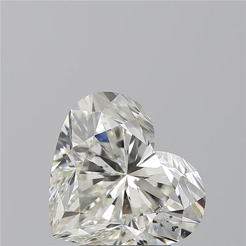 3.01 carat J-SI2 Natūralus Heart Deimantas (1)
