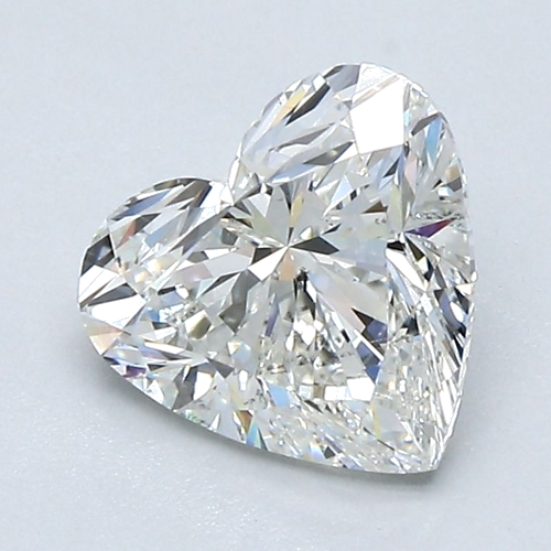 1.51 carat H-VS2 Natūralus Heart Deimantas (1)