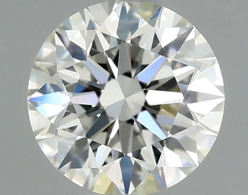 0.37 carat G-VVS2 Excellent cut Natūralus Round Deimantas (1)