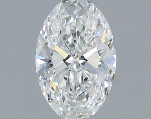 0.55 carat D-VVS1 Natūralus Oval Deimantas (1)