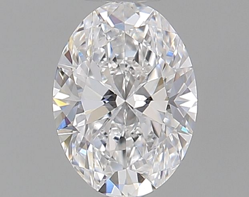 0.3 carat D-VVS1 Natūralus Oval Deimantas (1)