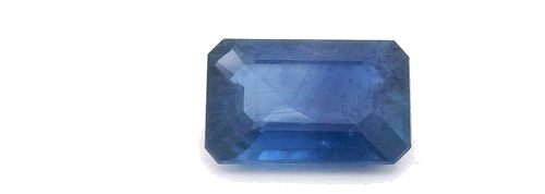 0.6 carat BLUE STEP cut Octagonal Safyras (1)