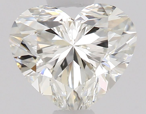 0.53 carat I-IF Natūralus Heart Deimantas (1)