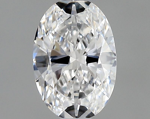 0.32 carat D-VVS2 Natūralus Oval Deimantas (1)