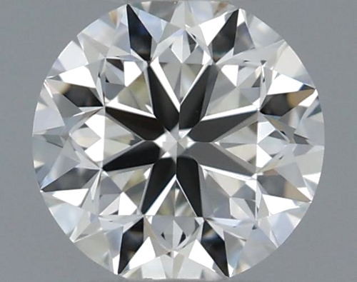 0.45 carat J-VVS2 Very Good cut Natūralus Round Deimantas (1)