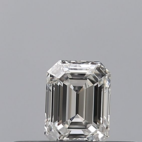 0.23 carat F-VVS1 Natūralus Emerald Deimantas (1)