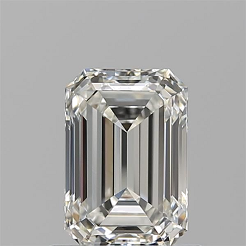 0.9 carat I-VVS2 Natūralus Emerald Deimantas (1)