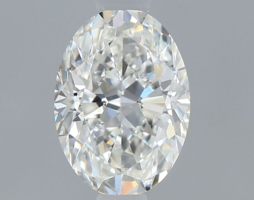0.5 carat H-VS2 Natūralus Oval Deimantas (1)