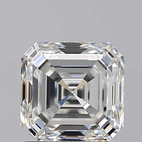1.51 carat H-VVS1 Natūralus Asscher Deimantas (1)