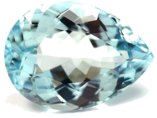 4.74 carat BLUE Pear Aquamarine (1)