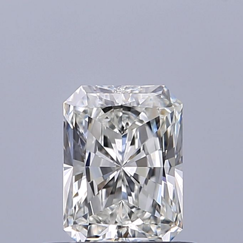 0.5 carat H-VVS1 Natūralus Radiant Deimantas (1)