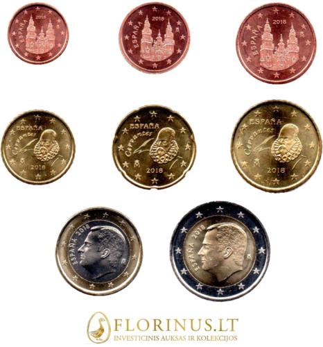 2018 Spain Euro coin set (1)