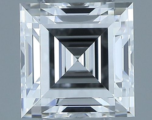 0.38 carat D-VS1 Natūralus Square Radiant Deimantas (1)
