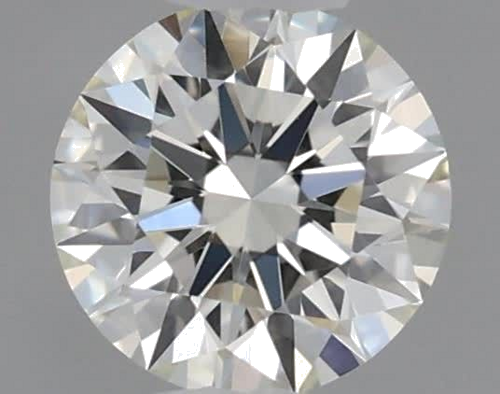 0.32 carat K-VVS1 Excellent cut Natūralus Round Deimantas (1)