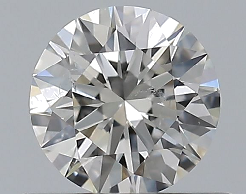 0.42 carat H-SI2 Excellent cut Natūralus Round Deimantas (1)