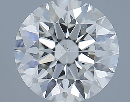 0.57 carat I-SI1 Excellent cut Natūralus Round Deimantas (1)