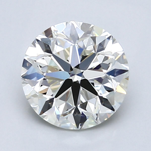 1.9 carat J-VVS1 Very Good cut Natūralus Round Deimantas (1)