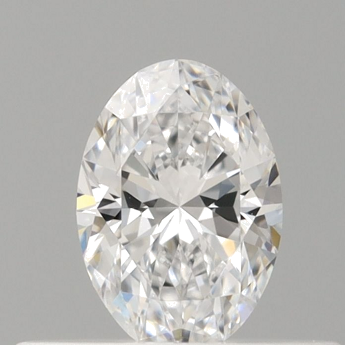 0.3 carat D-VVS2 Natūralus Oval Deimantas (1)