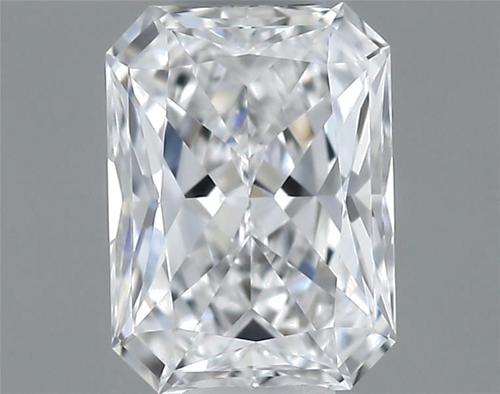 0.33 carat D-VVS2 Natūralus Radiant Deimantas (1)