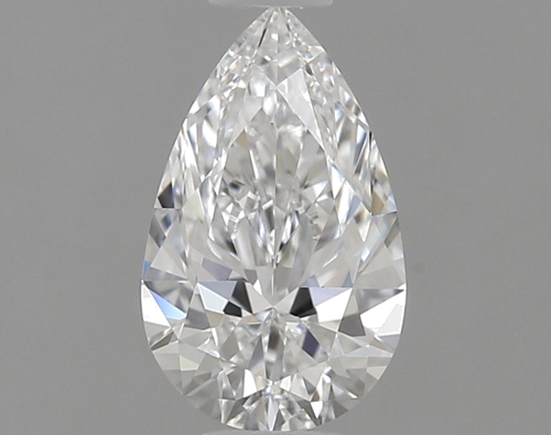 0.6 carat E-VVS1 Natūralus Pear Deimantas (1)