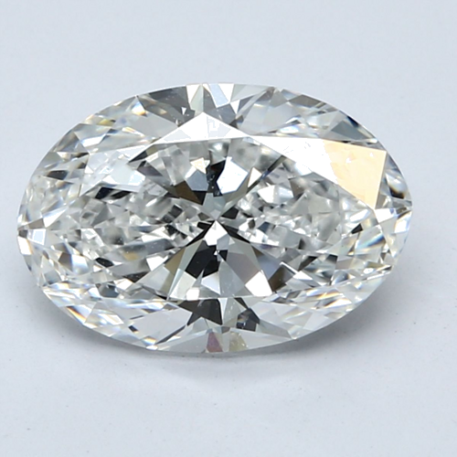 3.01 carat E-SI1 Natūralus Oval Deimantas (1)