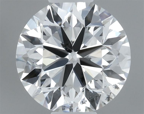 0.41 carat D-SI2 Very Good cut Natūralus Round Deimantas (1)